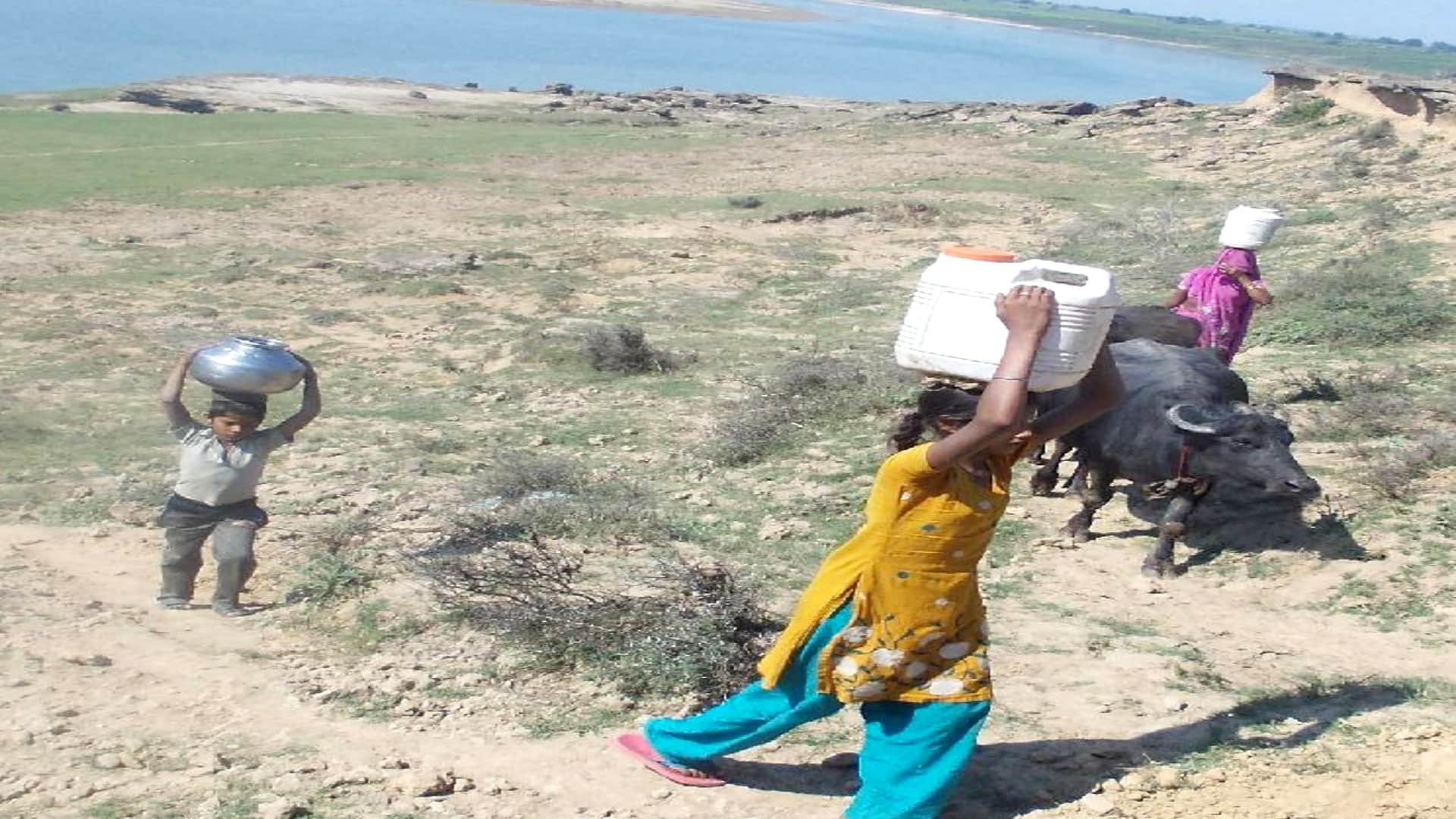 Water problem in the rural area of Agra