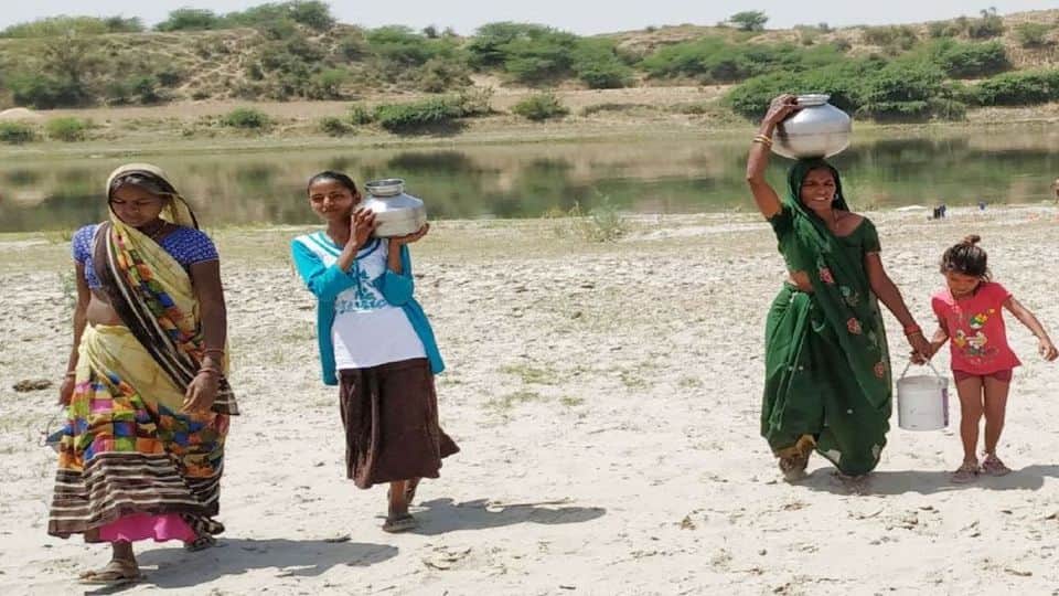 Water problem in the rural area of Agra