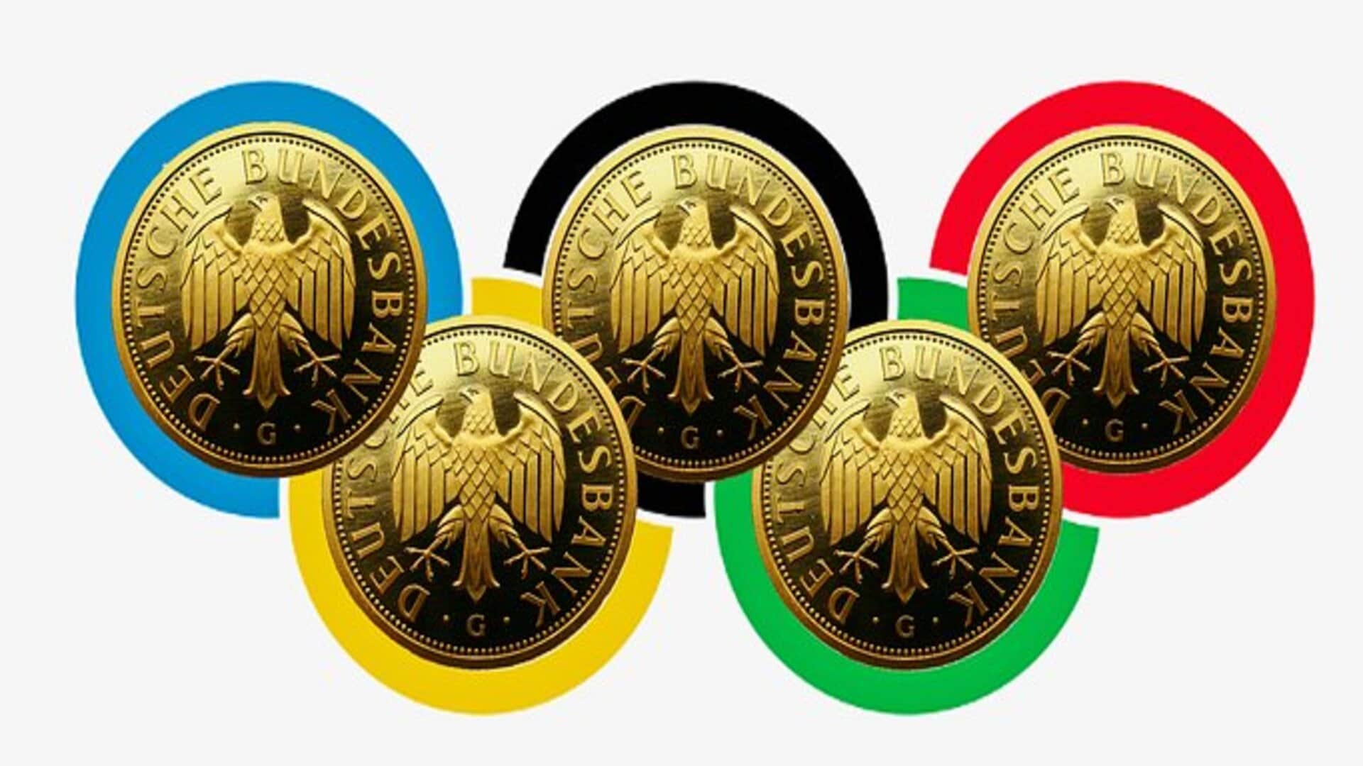 Why did made different colors 5 rings of olympic flag know about reason behind it