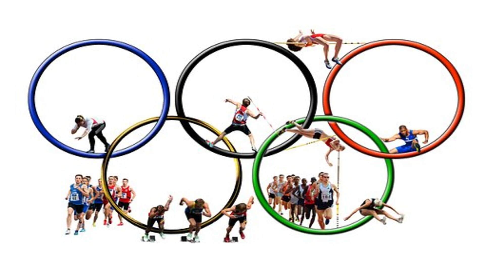 Why did made different colors 5 rings of olympic flag know about reason behind it