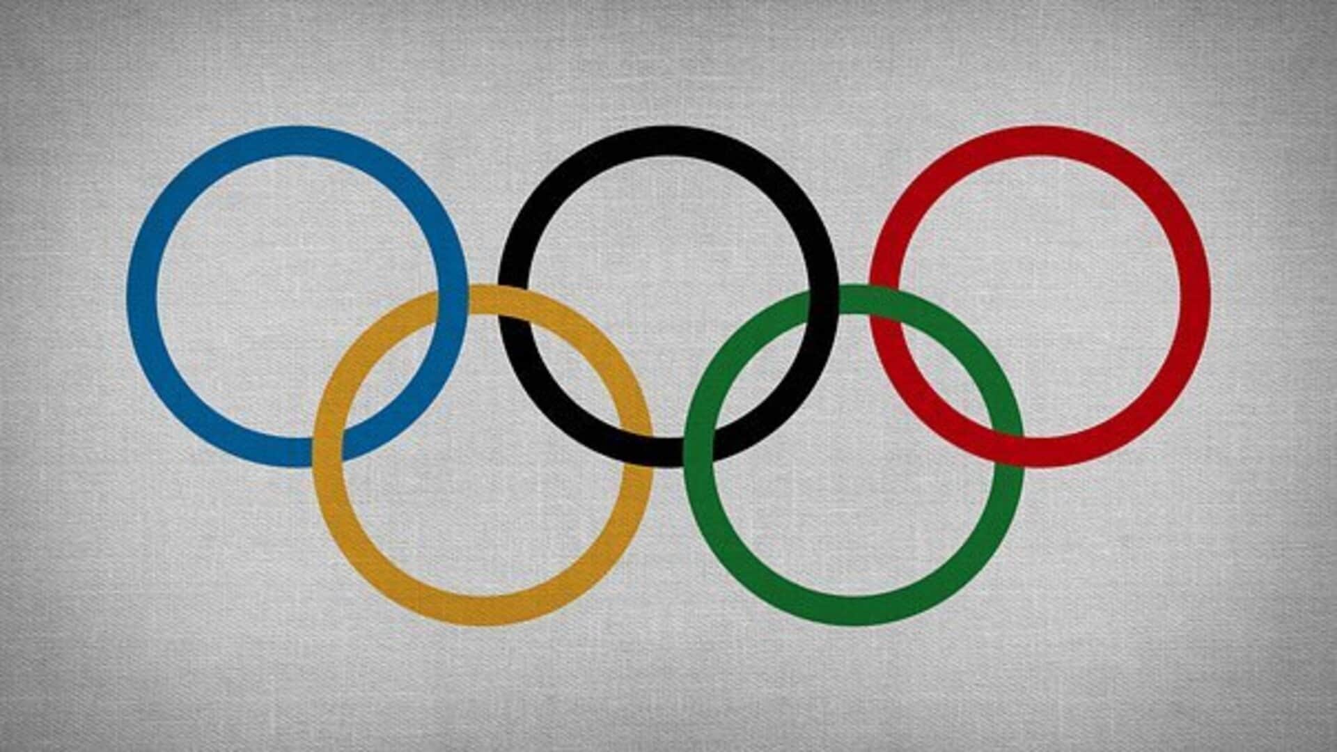 Why did made different colors 5 rings of olympic flag know about reason behind it
