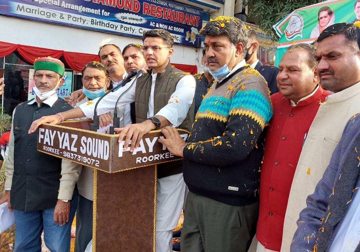Both engines of BJP government seized: Pilot
