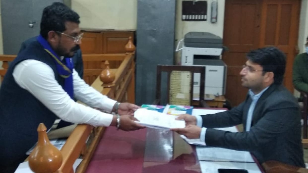 gorakhpur urban vidhan sabha 2022 Chandrashekhar Azad Ravana filed nomination