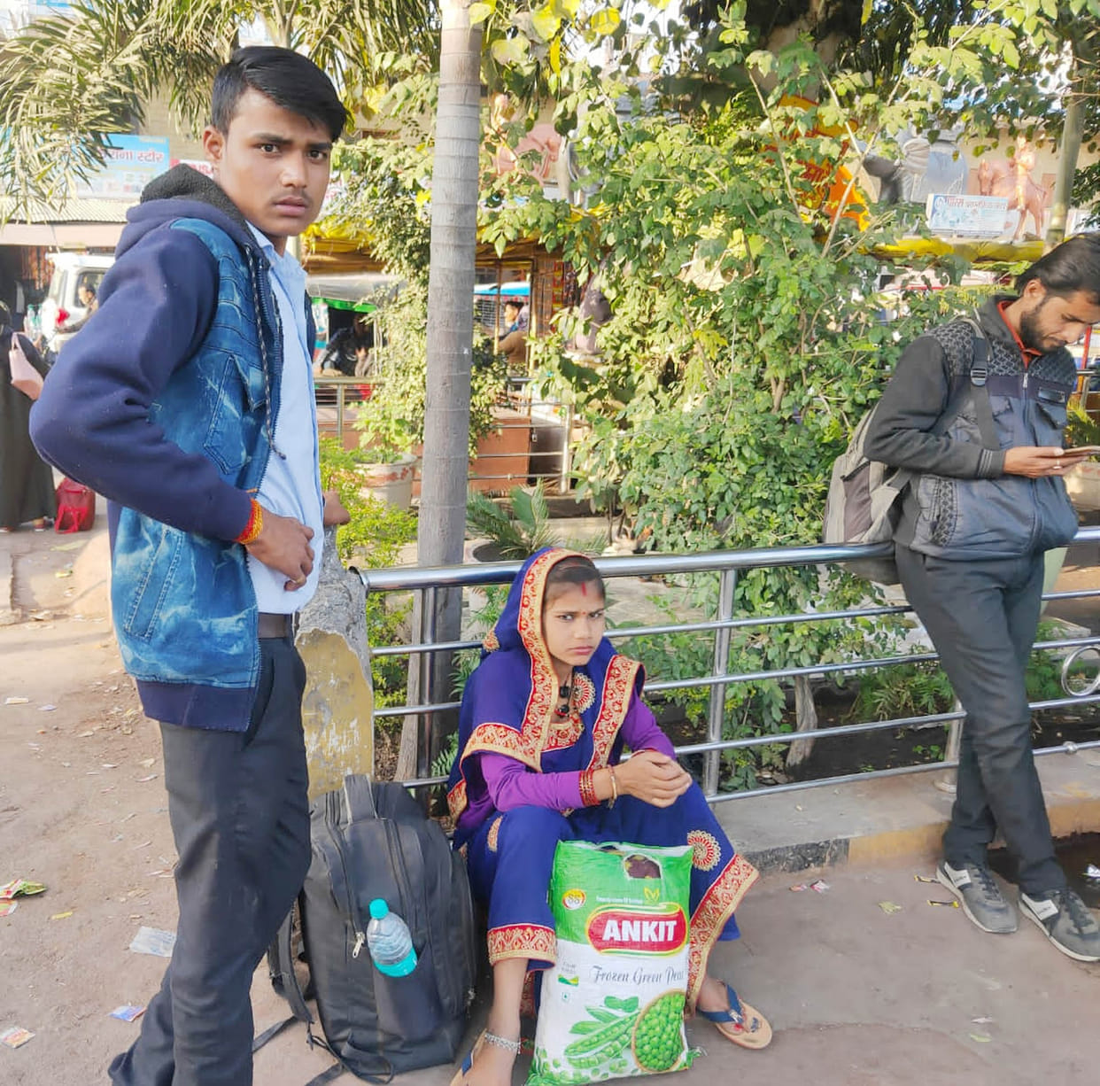 Lack of roadways buses, compulsion to travel rough vehicles