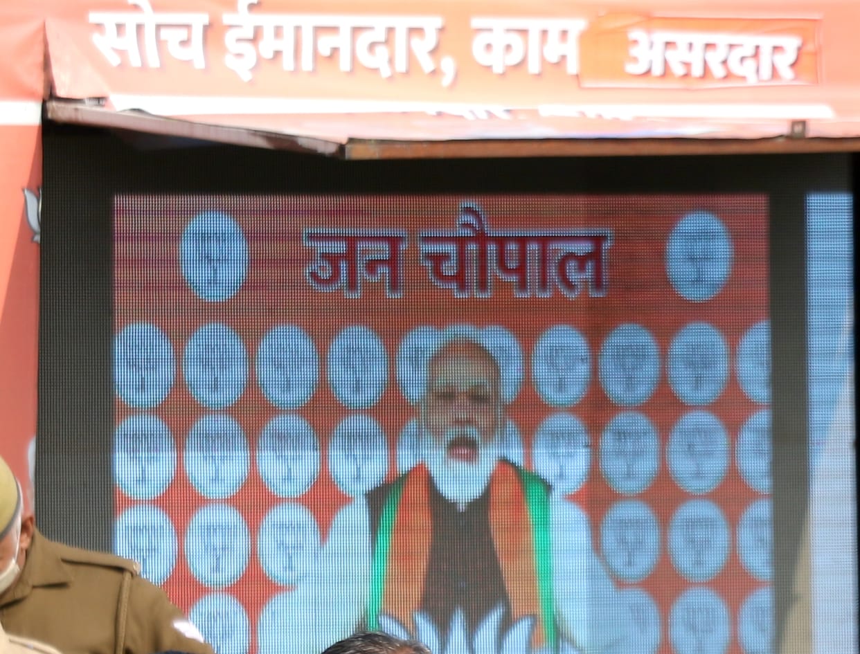 Development had stayed with fake socialists: Modi