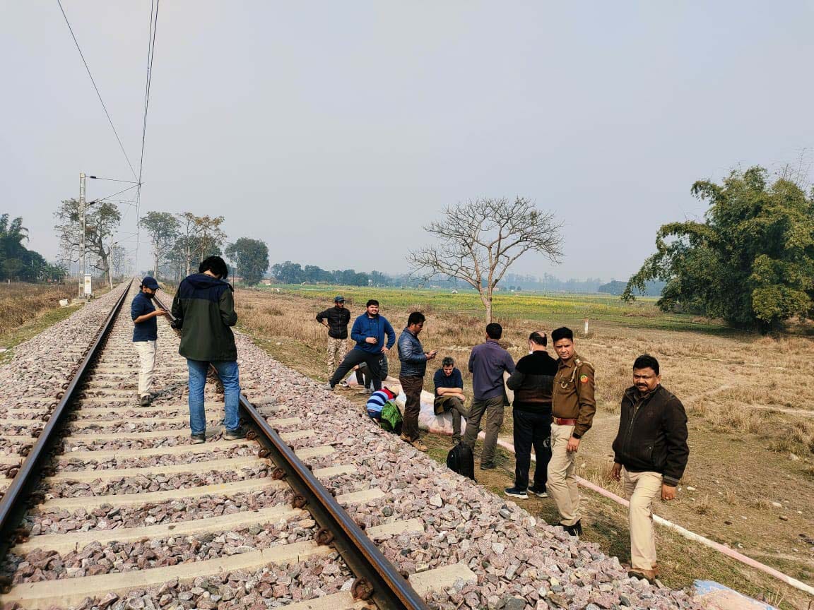 The team investigated the impact of rail electrification on wildlife