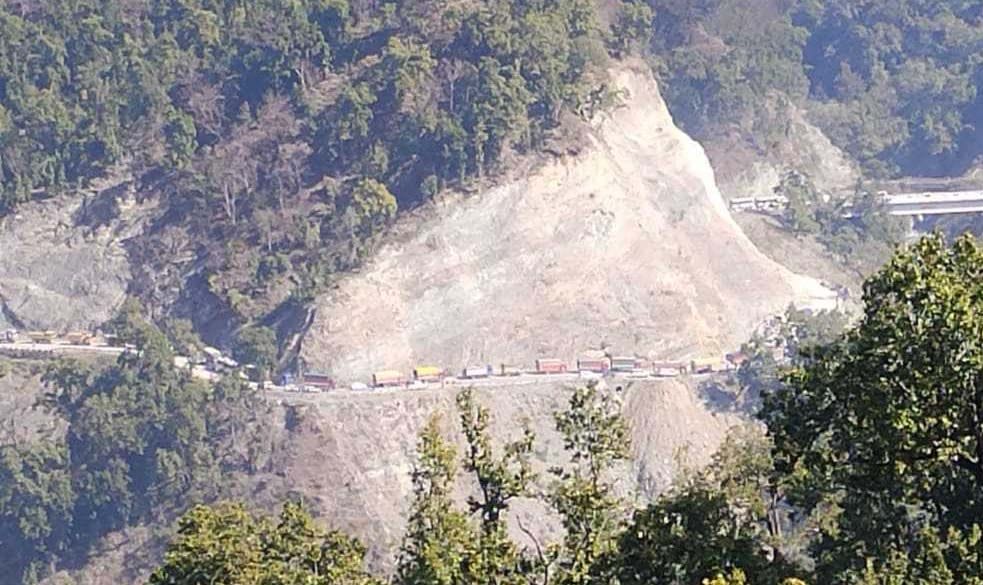 NH Closed in Champawat