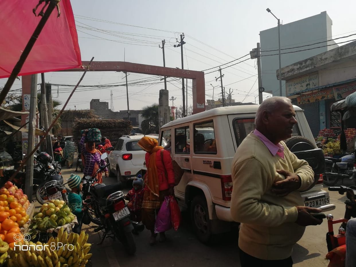 Due to encroachment, jam on Sherpur octroi caused trouble