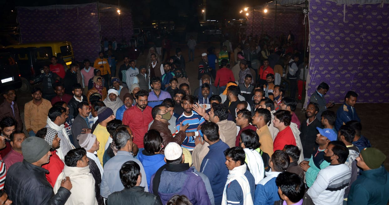 No food, no facility, drivers created ruckus