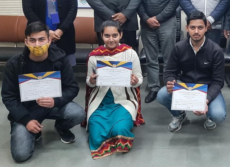 Ravi tops in National e-Certificate Design