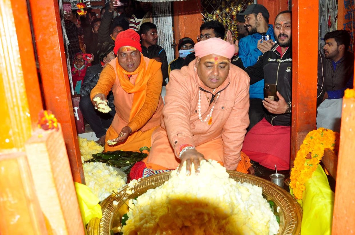 Mahant did lot circumambulation in Kamleshwar Mahadev temple
