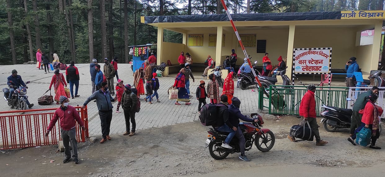 No Roadways Bus in Lohaghat