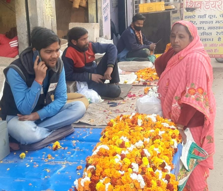 Demand for flowers increased to welcome Netaji