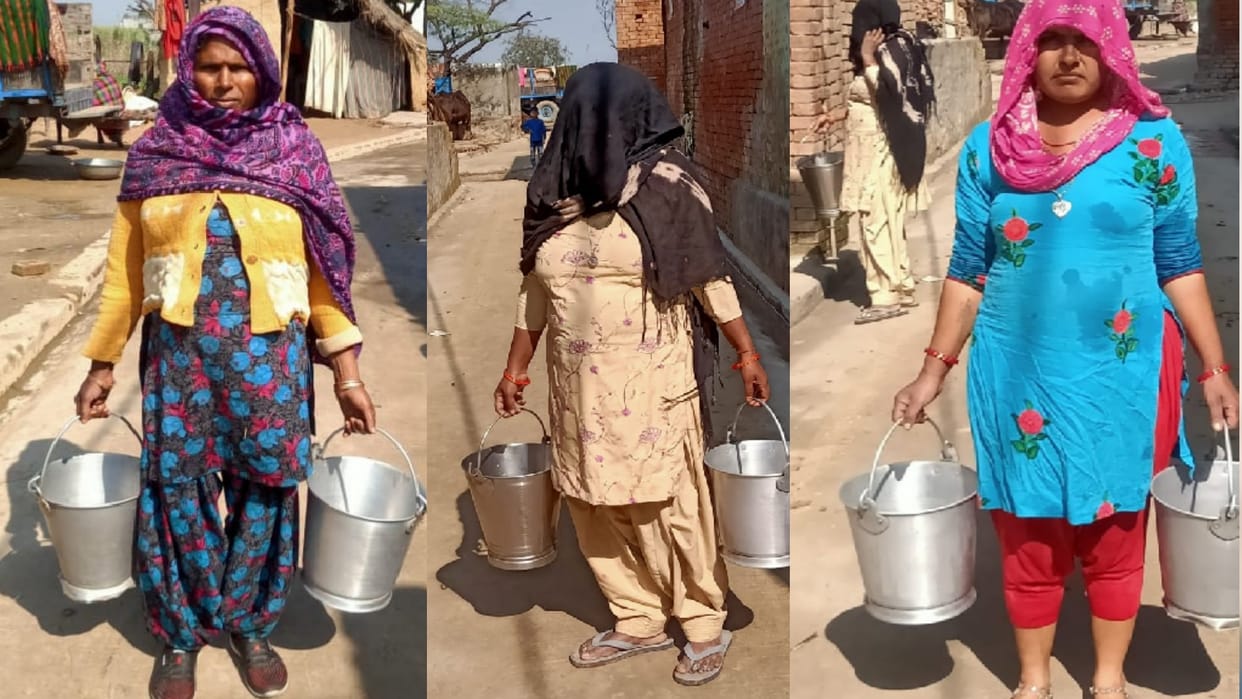 Exclusive: When the honorarium stopped, the operator stopped the water of the entire village in baraut