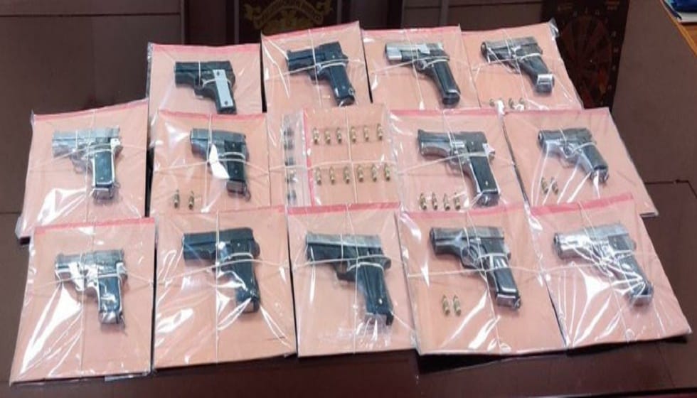 Maharashtra ATS seized 13 pistol and arrested 11