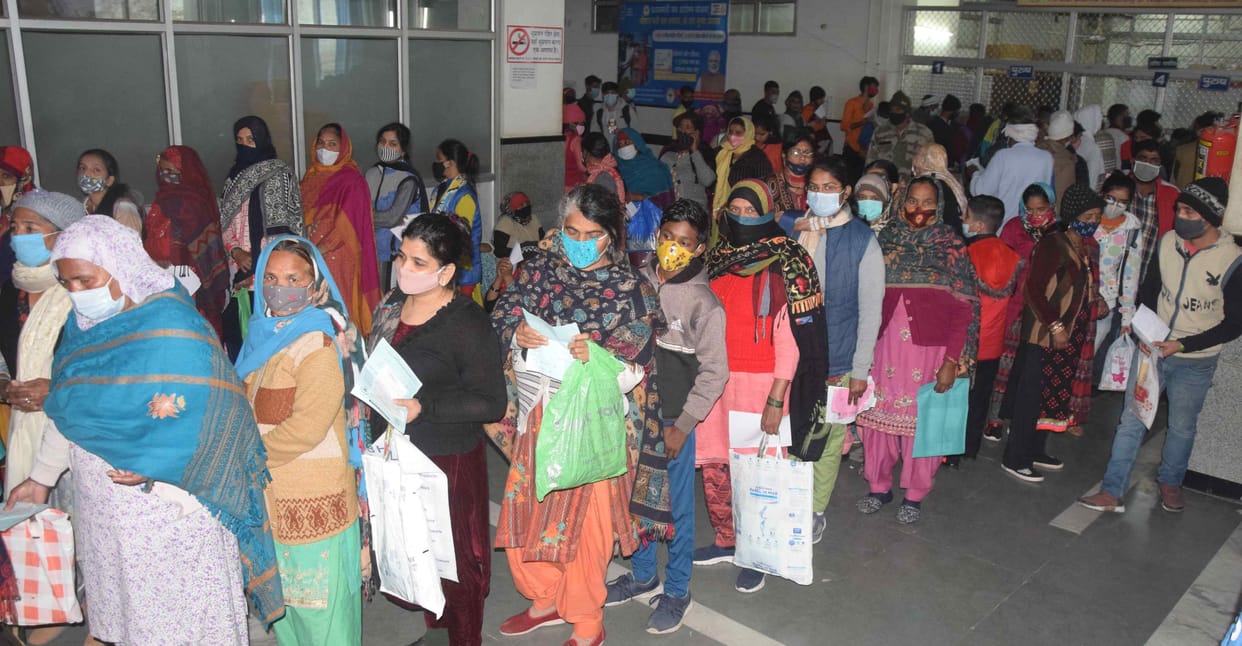 OPD opened, 5000 got treatment, more than 1500 returned, safety rules also broken