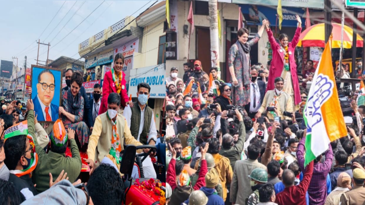 UP Election 2022: Priyanka Gandhi in Meerut today: Door to door campaign for candidates in Hastinapur and Mawana