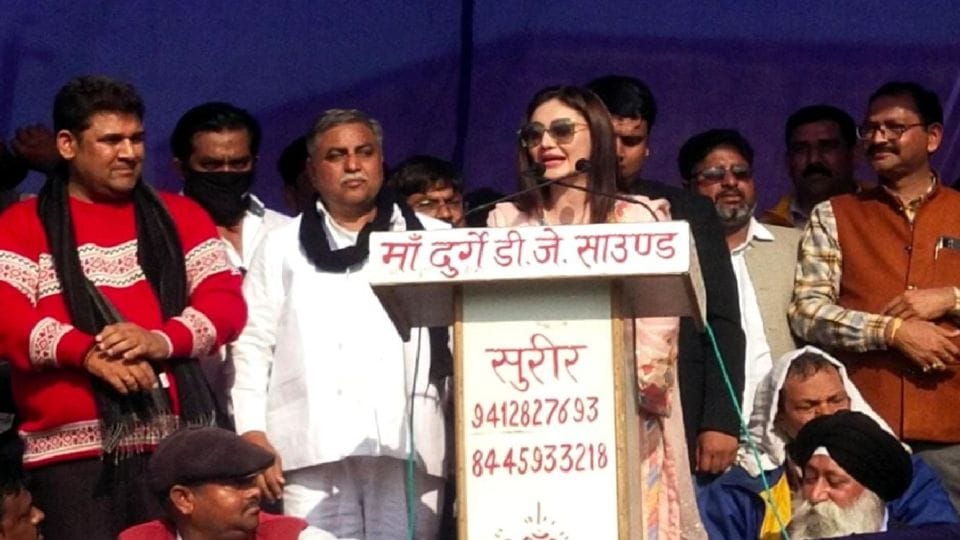 Kanta Laga fame Shefali Jariwala campaigned for BSP candidate in Mathura Mant