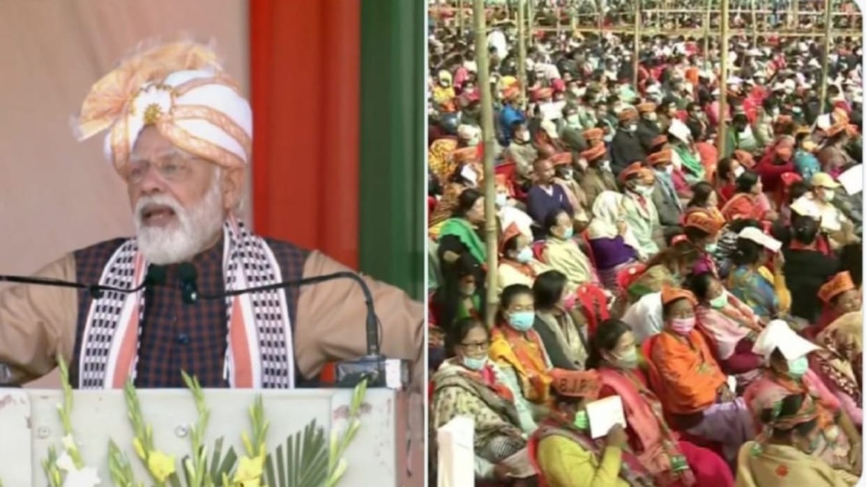 Manipur Election 2022 an interesting situation has arisen in the elections in Manipur