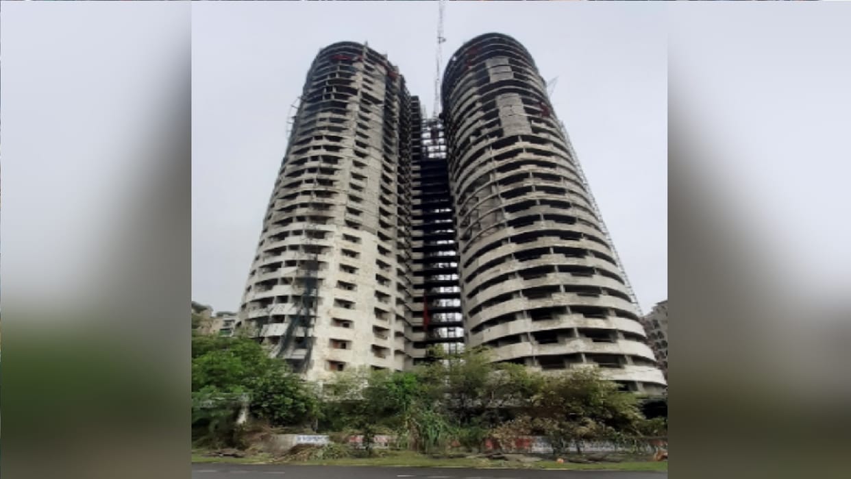 Noida Supertech Twin Towers to be demolished on August 21