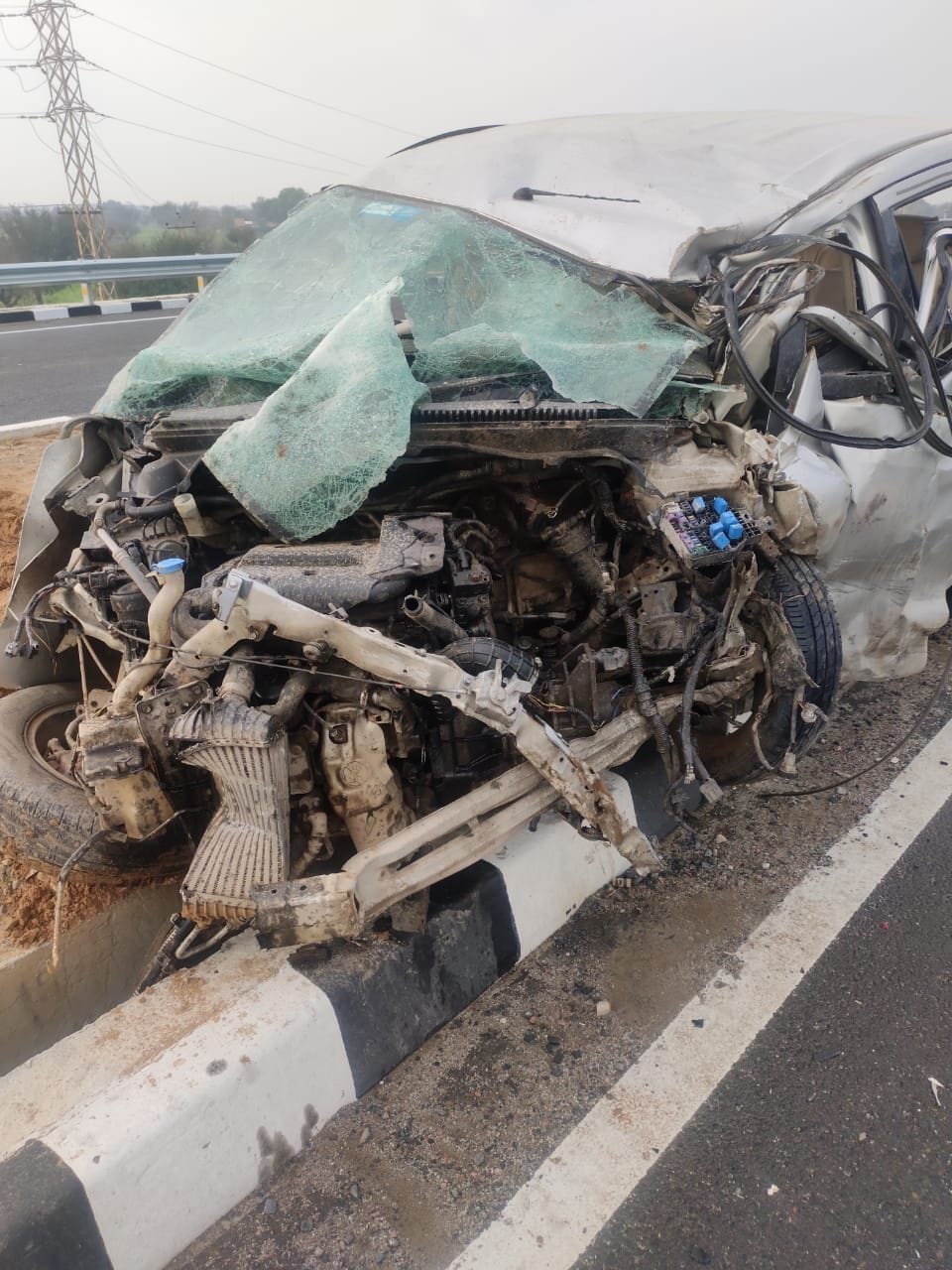Car rider couple returning from marriage ceremony dies in road accident