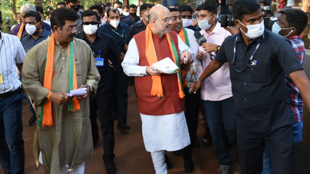 Goa Election 2022 Had Nehrus leadership been decisive Goa would have been liberated in 1947 Amit Shah Slams Congress