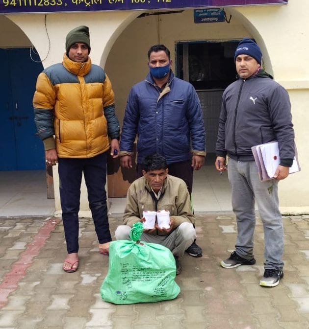 One arrested with banned meat