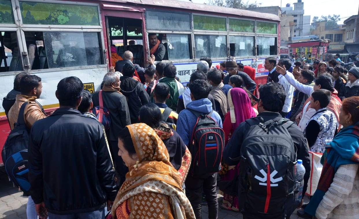 Passengers struggling with shortage of roadways buses