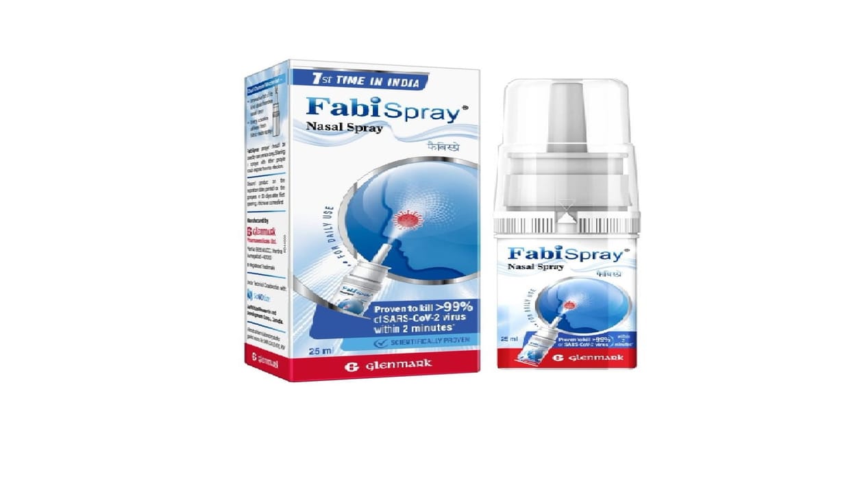 Glenmark Pharma launches FabiSpray for treatment of Covid patients in India