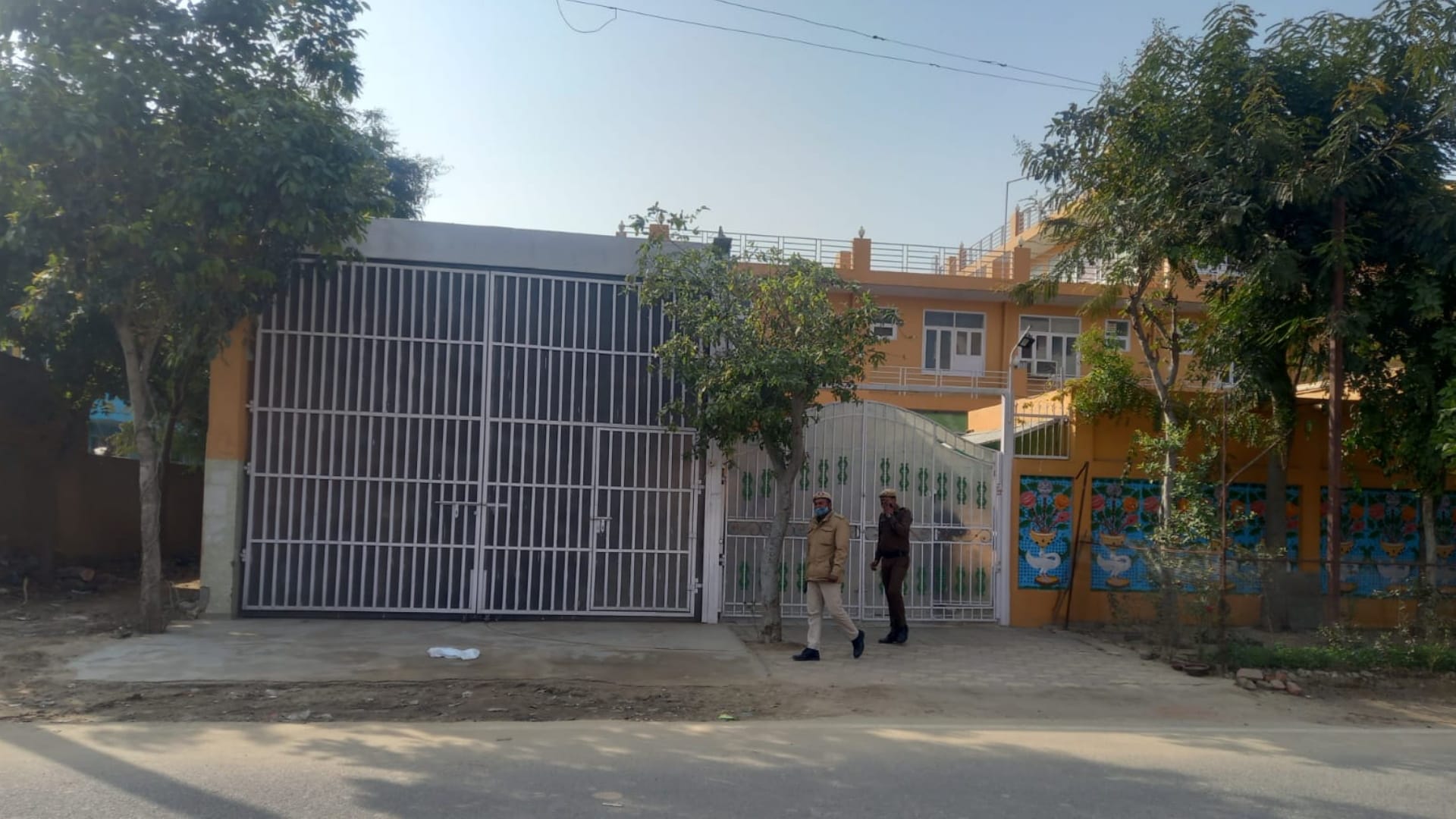 Ram Rahim 21 days furlough ends reach sunaria jail in strong security party in Gurugram dera last night