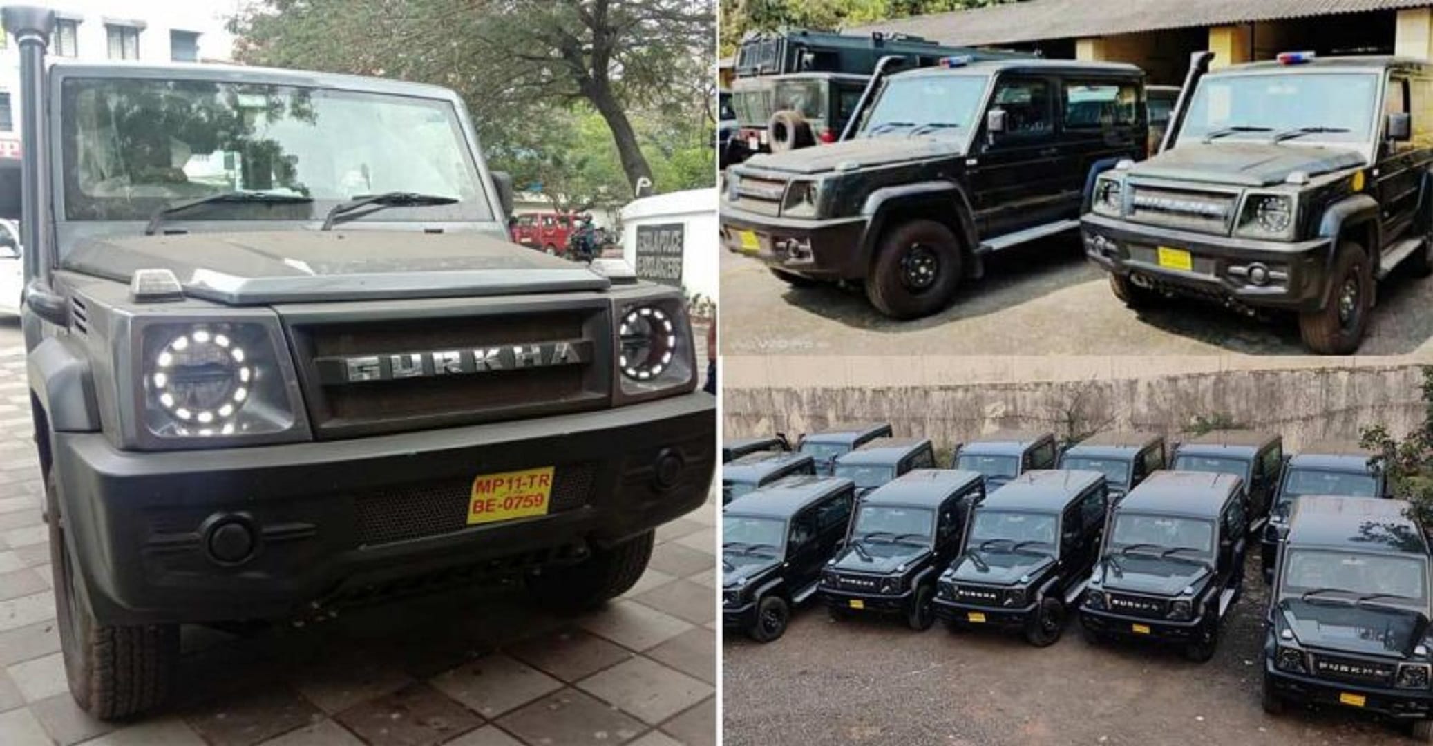 Kerala Police Cars Kerala Police department adds Force Gurkha and Mahindra Bolero SUV to its fleet