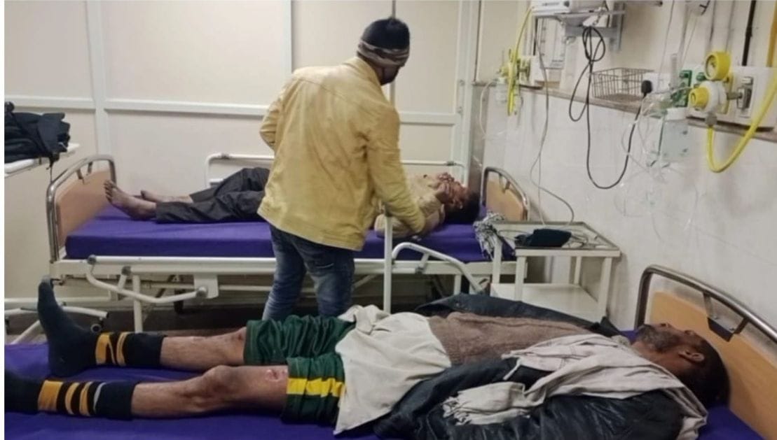Help reached the injured in three minutes