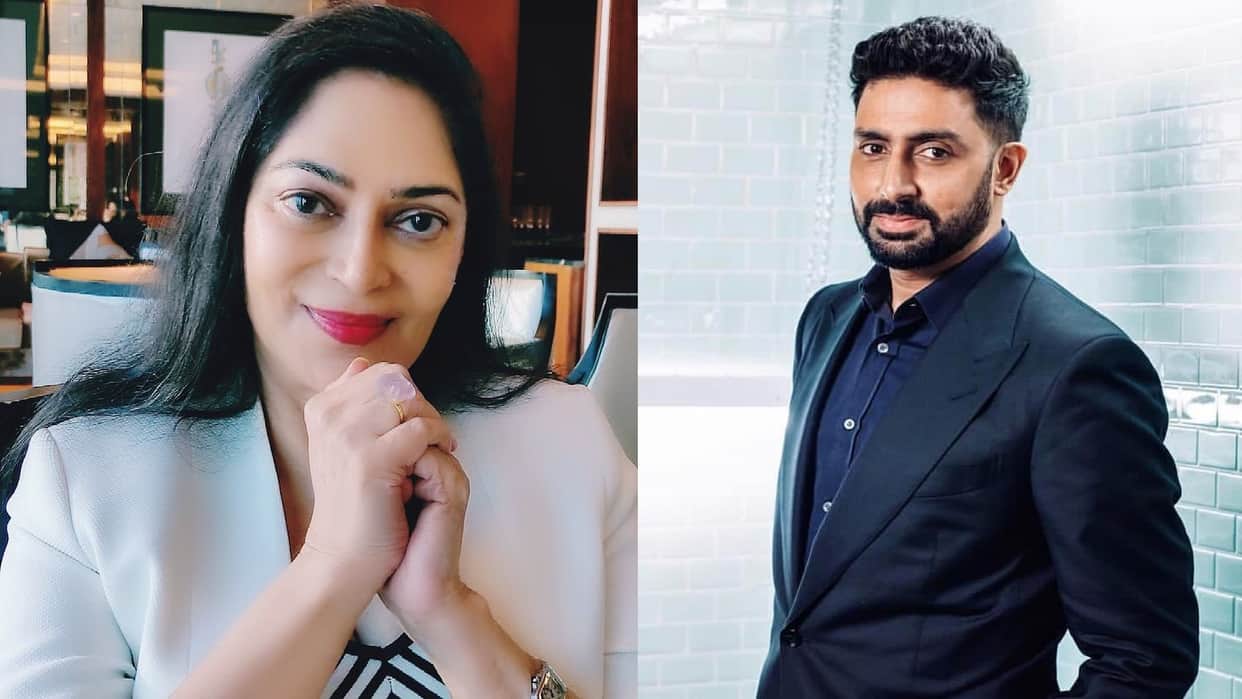 Simi Garewal shares unseen BTS clip of rendezvous talk show when Abhishek calling her aunty Oprah