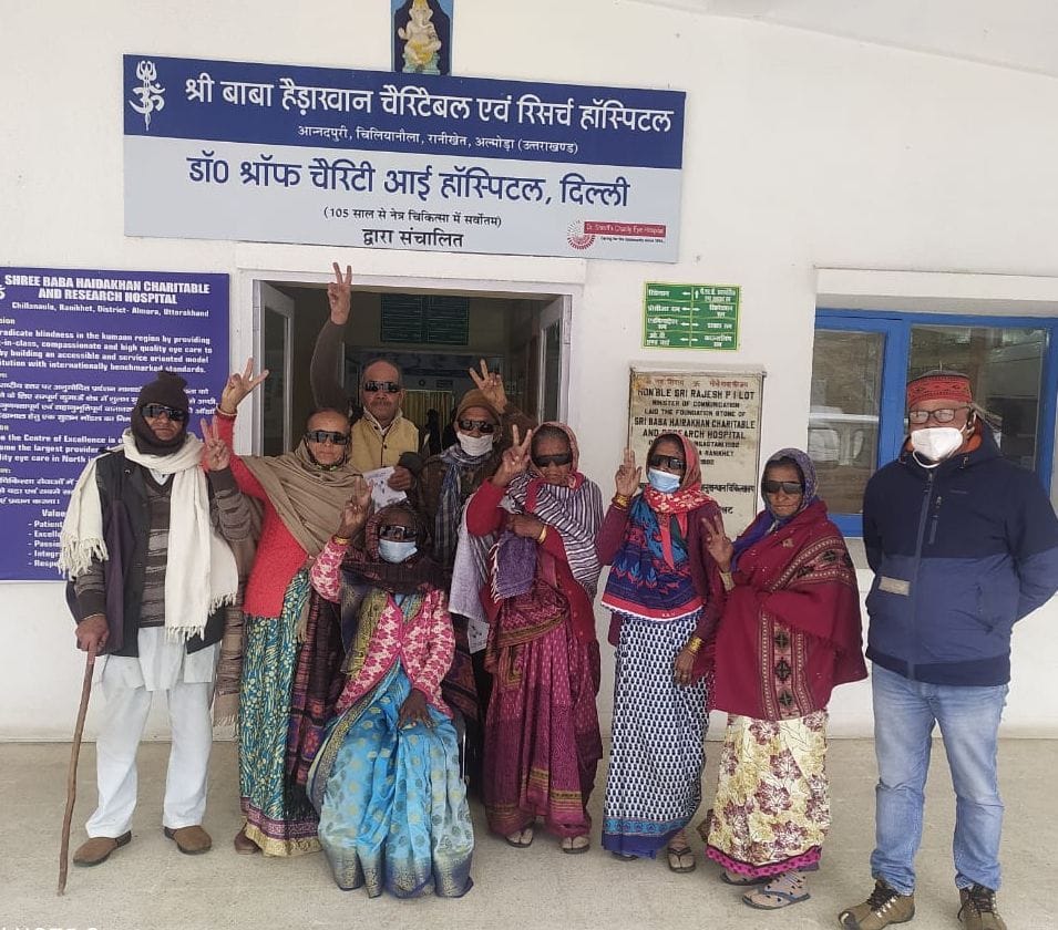 Free Health Camp At Ranikhet