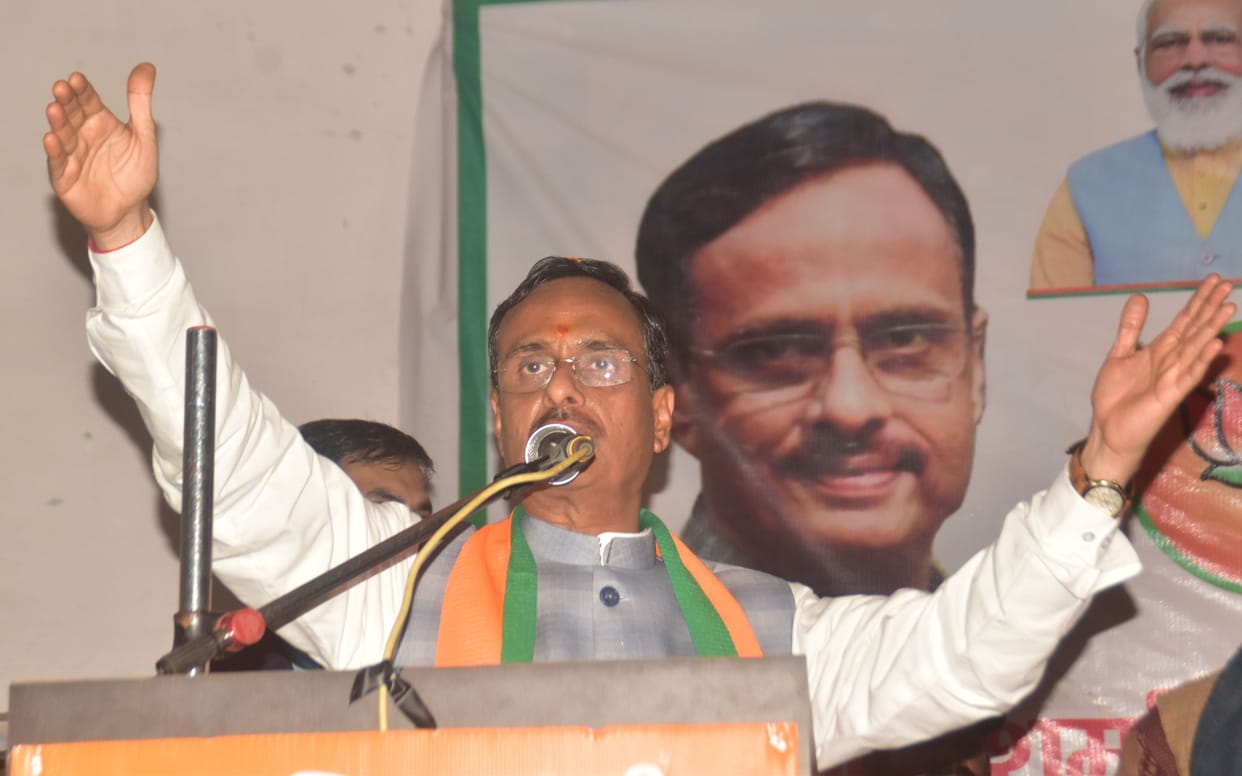 Riots were organized for division of votes under the rule of SP and BSP.