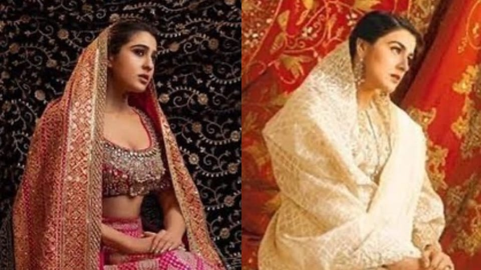 bollywood actress Sara Ali Khan shared beautiful pictures and wrote a lovely note to wish mother Amrita Singh on her birthday