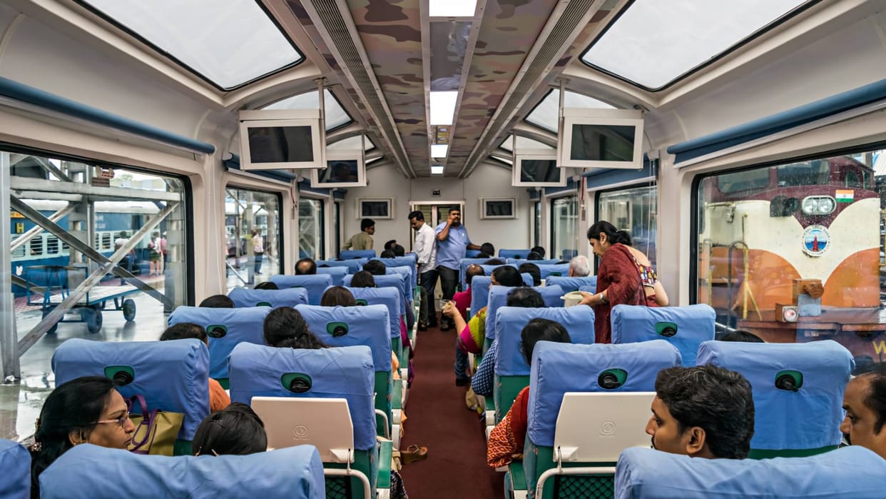 railway coaches will be run on private.