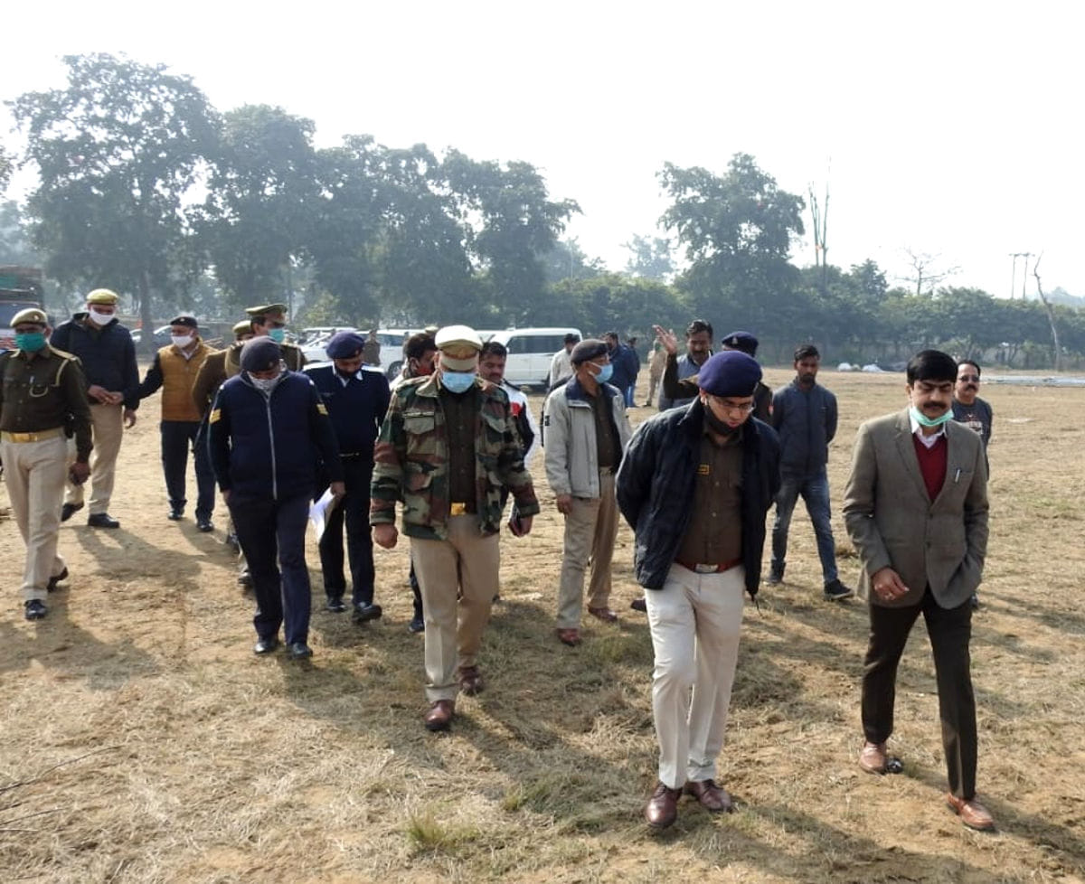 Preparations for PM Modi's program intensified, drones will be monitored
