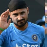 हरभजन सिंह और राहुल द्रविड़