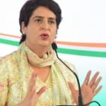 कांग्रेस महासचिव प्रियंका गांधी वाड्रा।