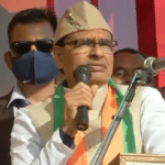 उत्तराखंड में चुनावी रैली को संबोधित करते हुए मुख्यमंत्री शिवराज सिंह चौहान।