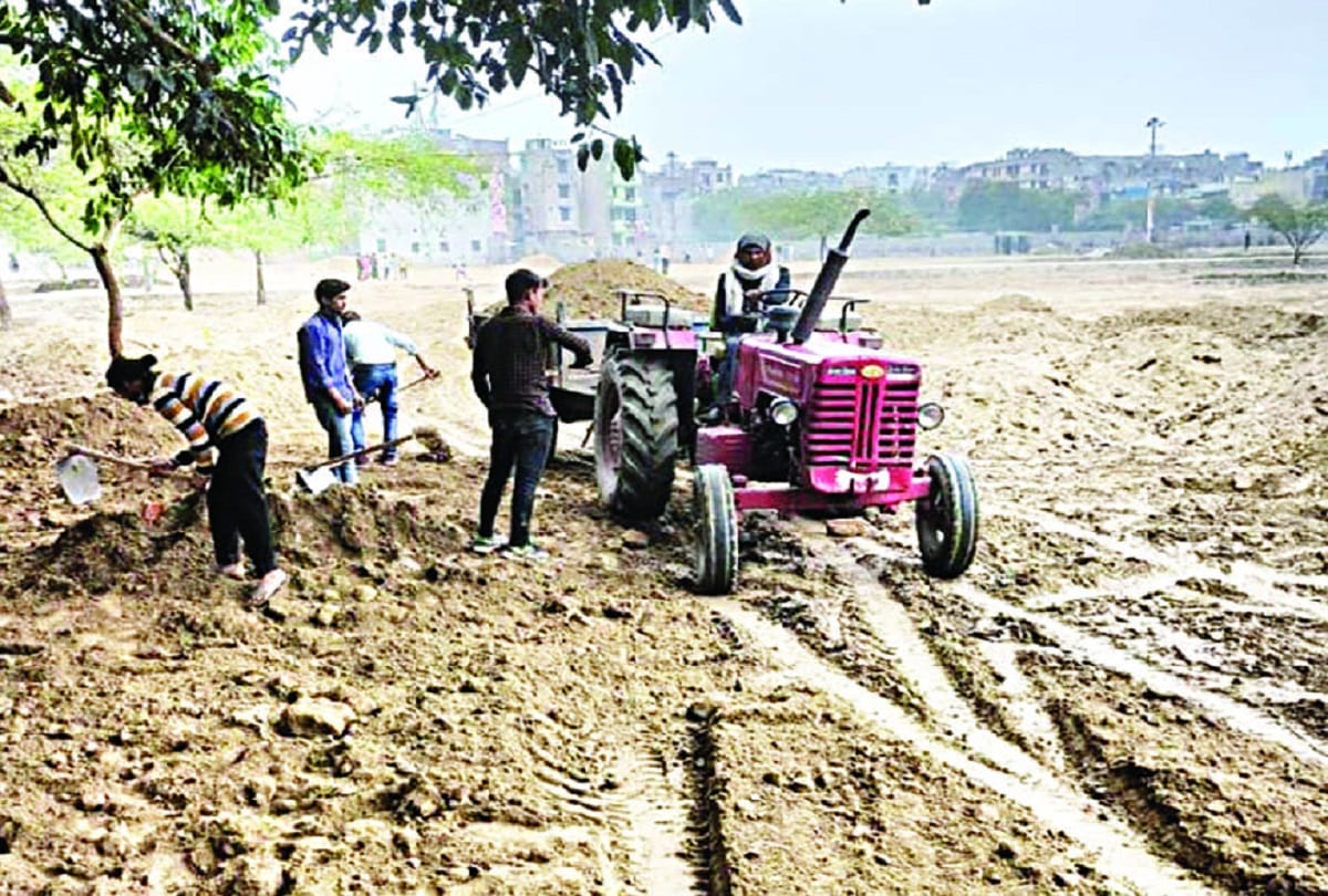 Three generations will get facilities in Mandawali Park