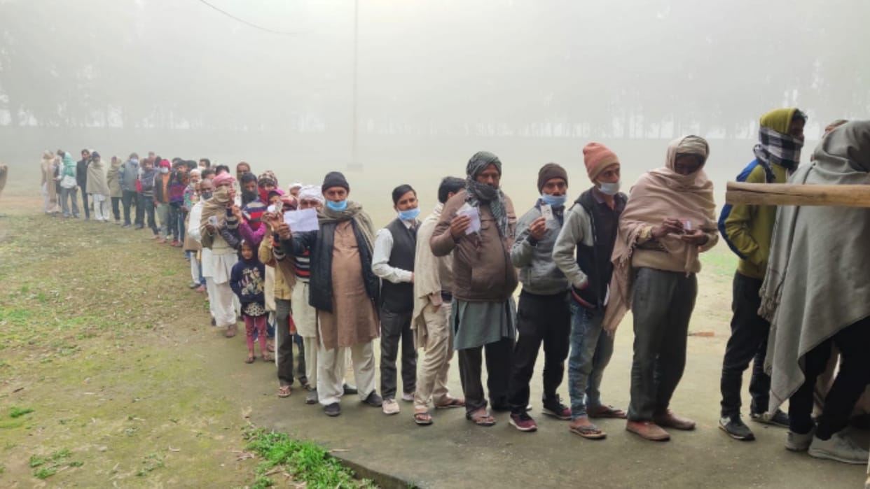 UP Election 2022 Phase 1 Voting Start: Voting has started for 19 assembly seats in western UP and police force has been deployed everywhere