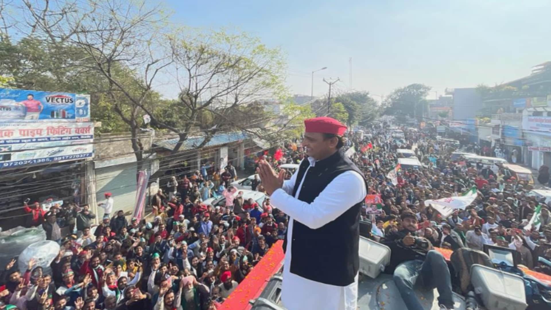 UP Election 2022: Akhilesh yadav and Jayant chaudhary alliance rally in Bijnor increased political heat amid first phase of polling in west UP