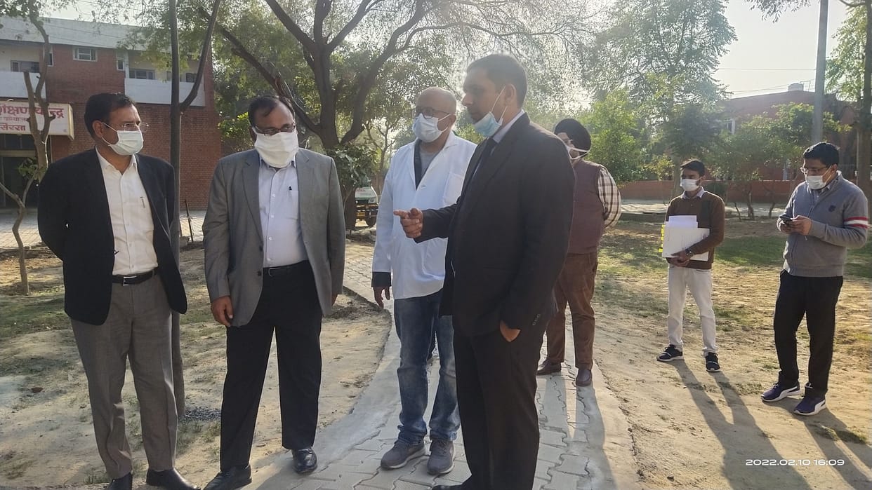 DC landed in the field to check the health facility as soon as he took charge, inspected and took stock of the arrangements
