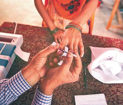 Divyang and elderly voters voted from home