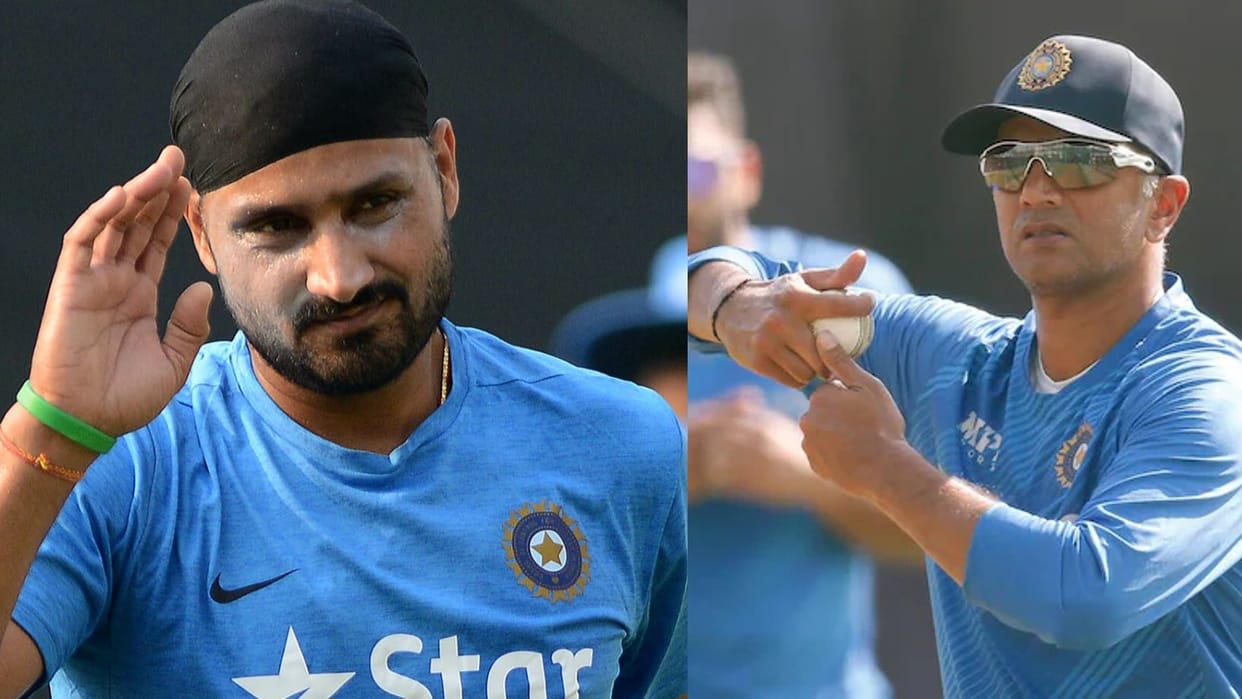 Harbhajan singh said dravids grip is too wide ball did not spin well