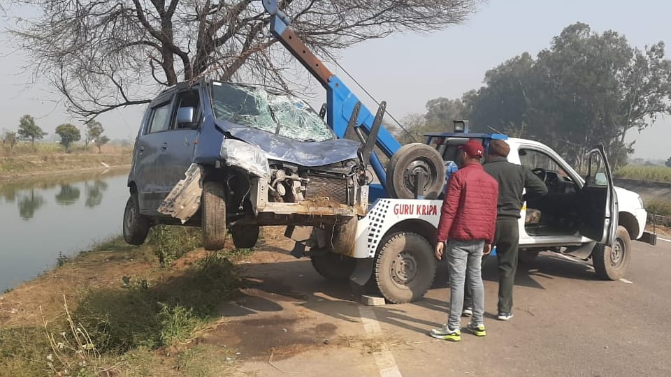 Three Friends Died in Accident at Panipat