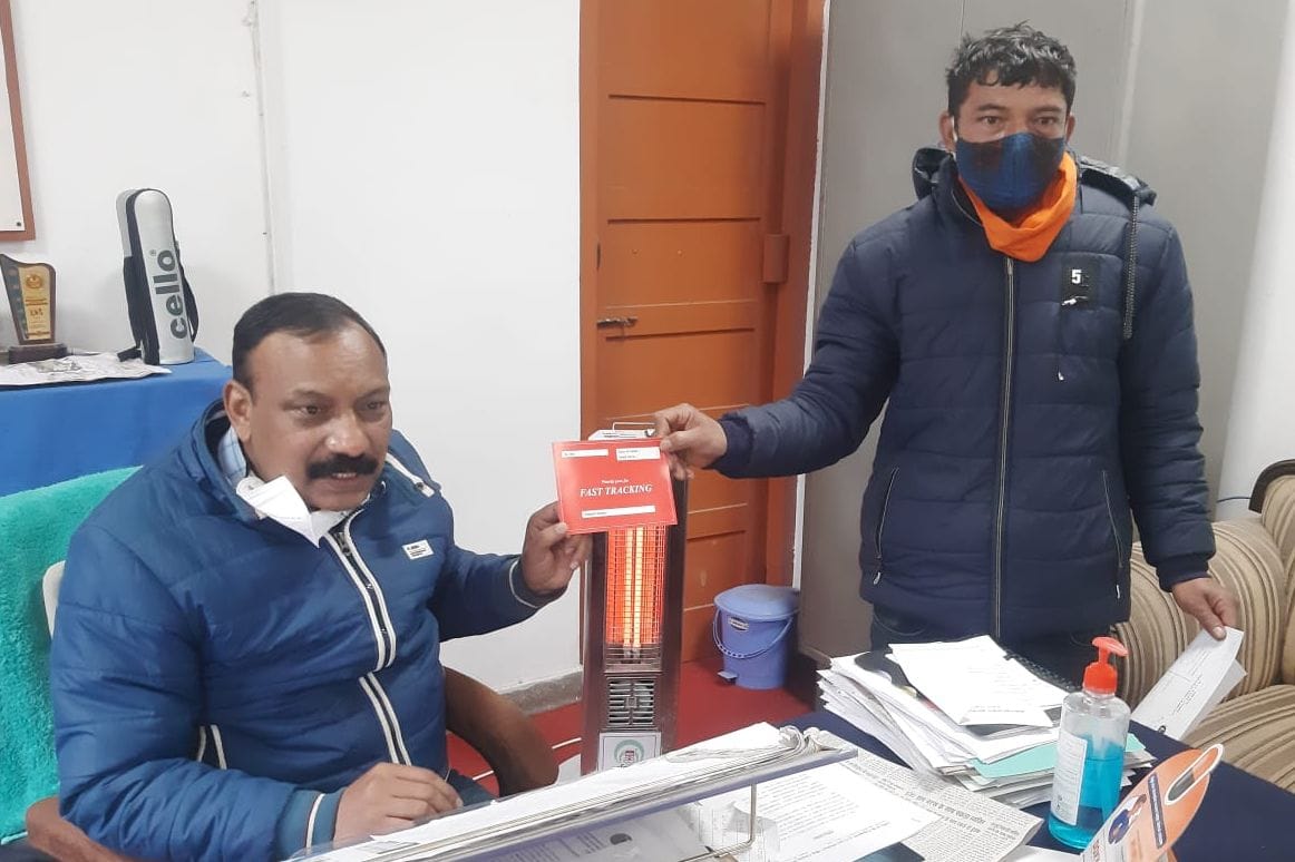 tb patient get fast treking card at medical college