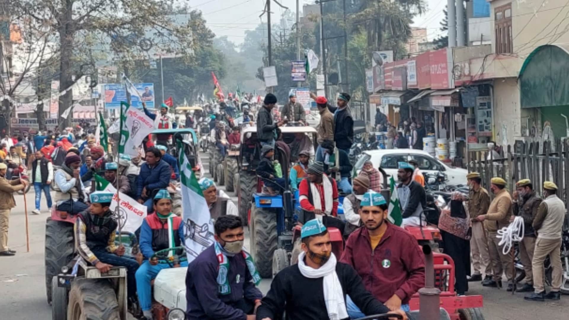 UP Election 2022 Phase-1 : There was enthusiasm among the voters and there was anger at some places during the voting in western UP and see photos